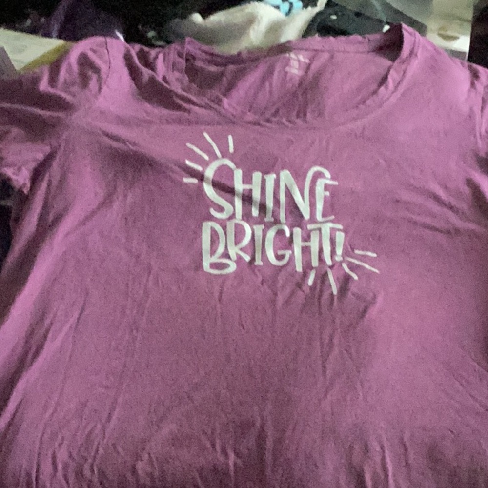 Eddie Bauer Purple Shine Bright T-Shirt